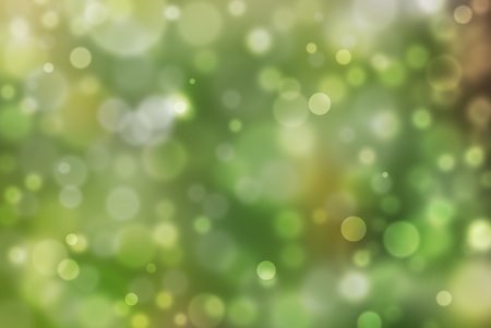 Abstract green background with bokeh effectの写真素材