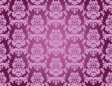 Vector illustration of seamless wallpaper ornamentのイラスト素材