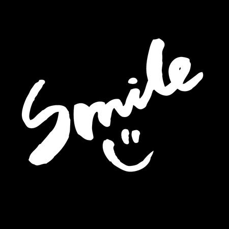 Motivation poster on black background, vector illustrationのイラスト素材