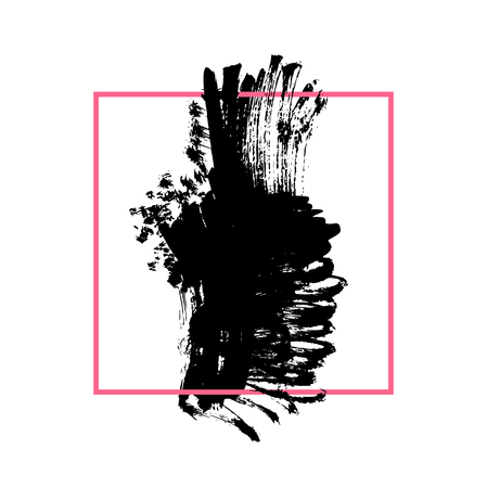 Vector grunge brushed backgroundのイラスト素材