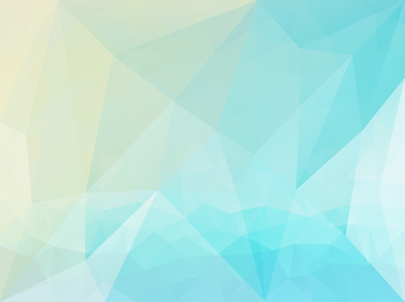 Triangle blue patternのイラスト素材