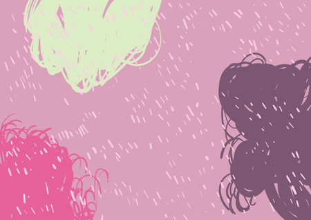 Abstract vector pattern with brush strokes. Modern grunge backgroundのイラスト素材