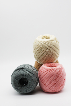 Colorful thread.の写真素材