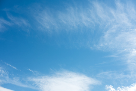 Blue sky with cloudの写真素材