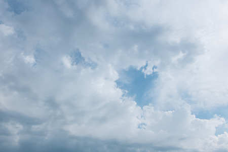 Blue sky with cloud