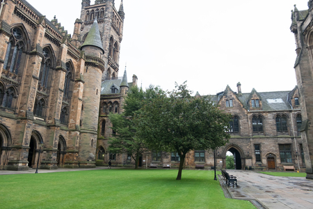 University of Glasgow, Scotlandのeditorial素材