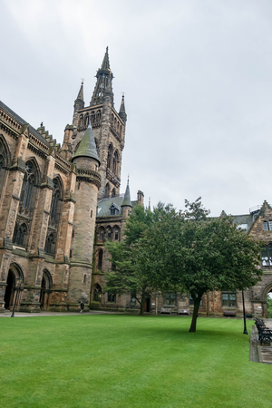 University of Glasgow, Scotlandのeditorial素材