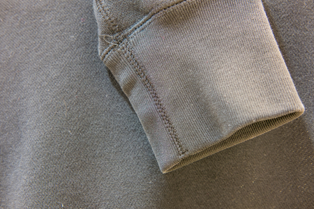 Close Up of Grey Knitwear Fabric. Texture, Backgroundの写真素材