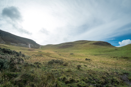 Scenic View of Pentland Hills, Scotlandの写真素材