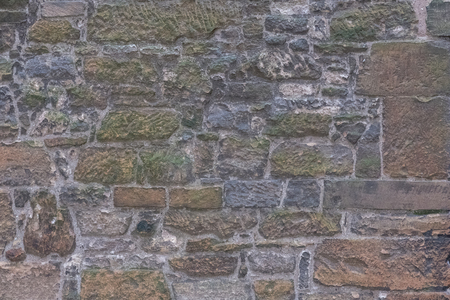 Stone brick texture backgroundの写真素材