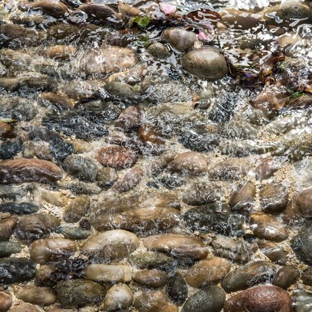 Stone brick texture wall background