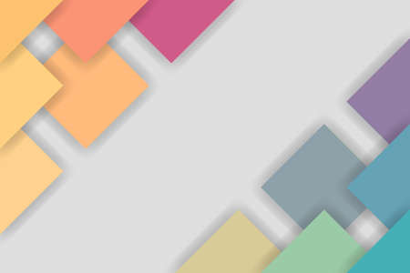 Colorful abstract design geometric background