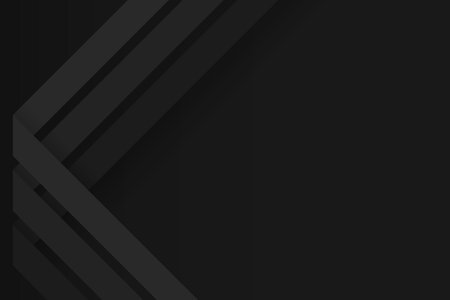 Modern Black abstract design  geometric backgroundのイラスト素材