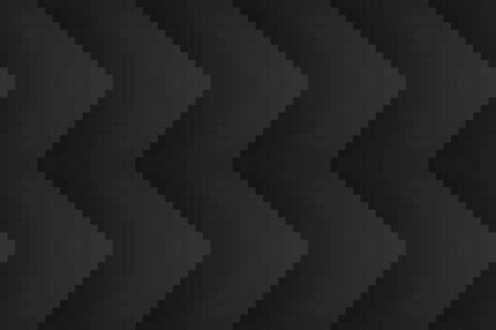 Modern Black abstract design geometric background, 8-bit pixel artのイラスト素材