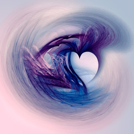 Grunge heart. Useful for love messages, Valentines day, dates, anniversaries...の写真素材