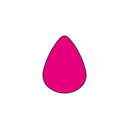 beauty blender makeup sponge is a beautiful vector icon set originalのイラスト素材