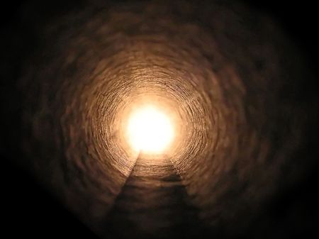 Light at the Endの写真素材