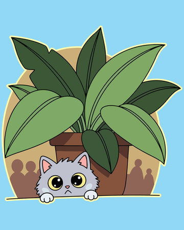 Cute cartoon badger with cake and donuts. Vector illustration.のイラスト素材