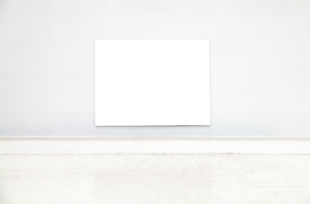 Blank frames on the wall  の写真素材