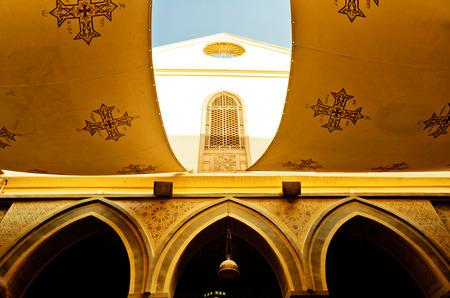 Ceiling from the Hanging Church in Cairo, Egypt