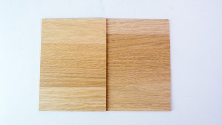 laminate on white background