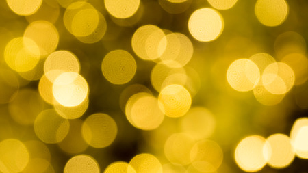 Bokeh gold backgroundの写真素材