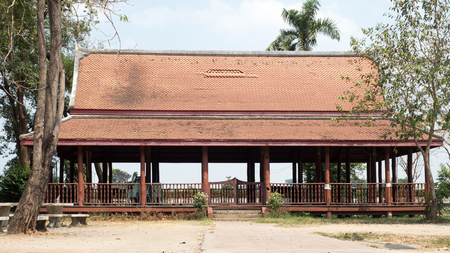 pavilion at thaiの写真素材