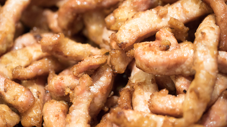 Fried Pork close upの写真素材