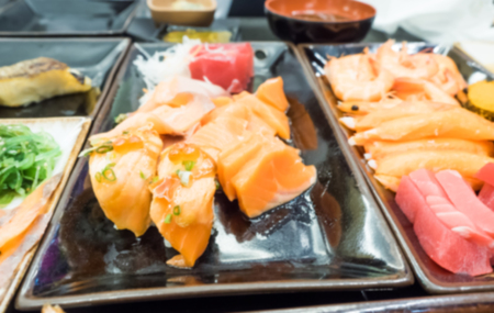 Blur food japan backgroundの写真素材