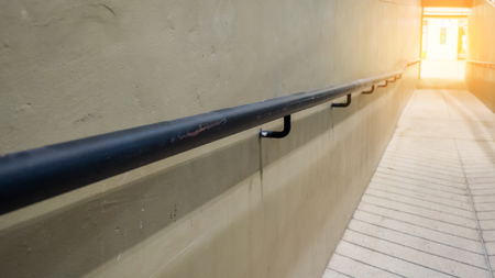 Iron handle blackの写真素材