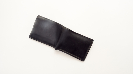 wallet on white background