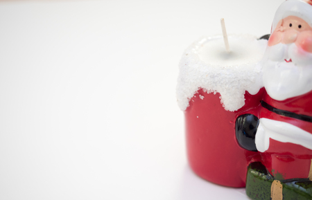 Santa Claus doll close up concept happy new yearの写真素材