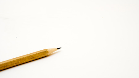 pencil isolated on white backgroundの写真素材