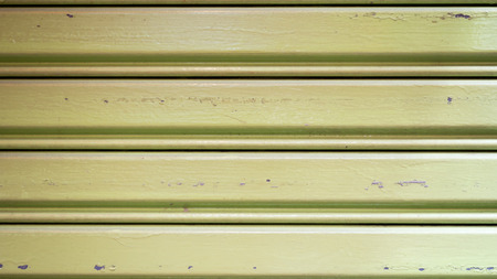 Green Wrought iron doors