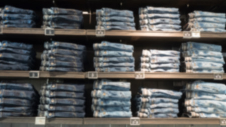 Jeans for sale blur background