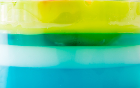 jelly blue close up backgroundの写真素材