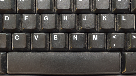 keyboard close upの写真素材