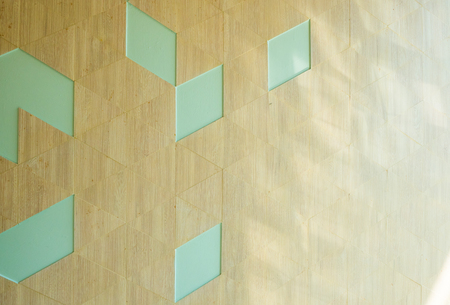Triangle wood blackground or texture