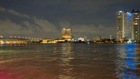 Bangkok at nightのeditorial素材
