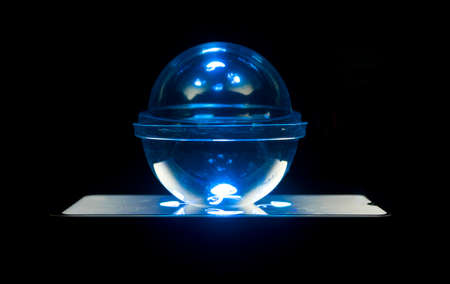 Dark room hologram projector