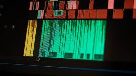video editting timeline