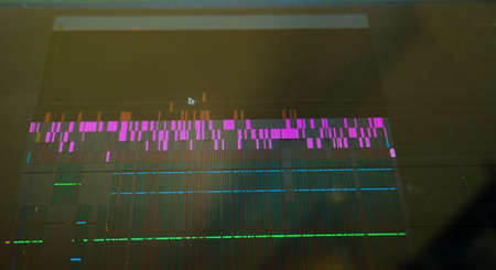 video editting timeline
