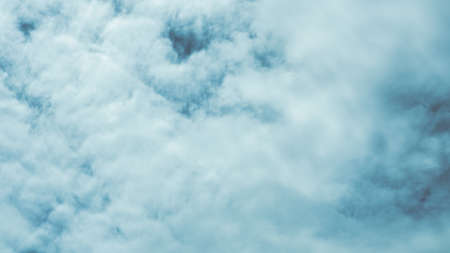 blue sky and cloudy background or textureの写真素材