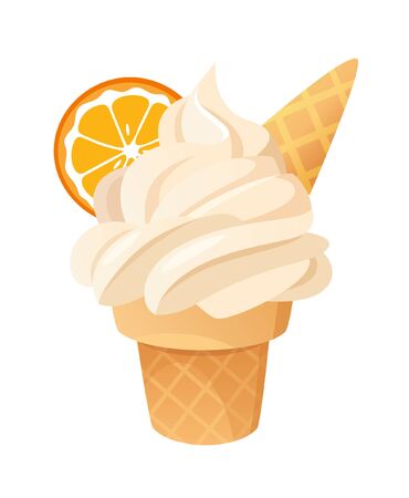 Delicious Ice Creamのイラスト素材