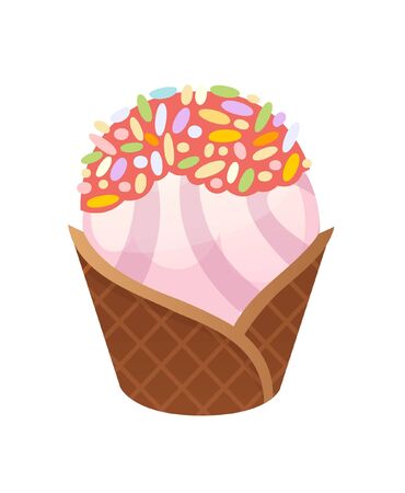 Delicious Ice Creamのイラスト素材