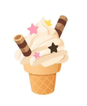 Delicious Ice Creamのイラスト素材