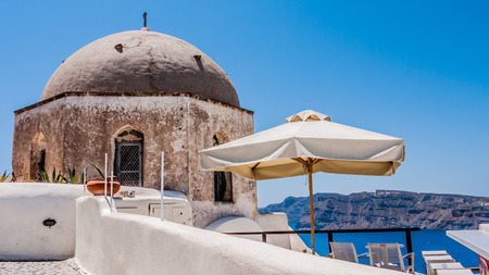 Santorini island. Greece.の写真素材