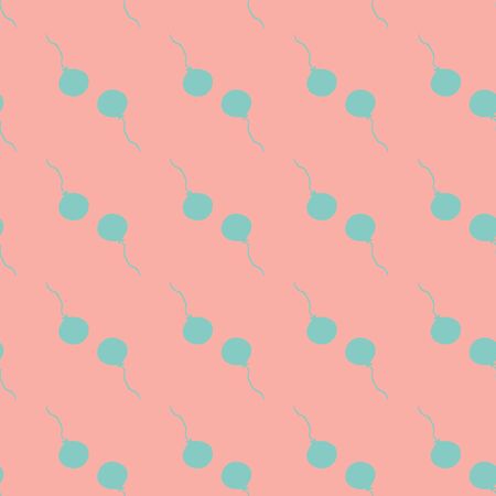 simple balloon seamless repeat pattern design. perfect for birthdays