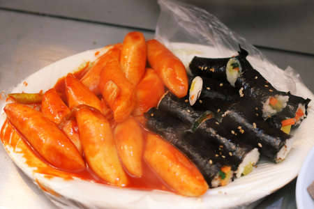 Traditional market foodの写真素材