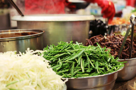 Traditional market foodの写真素材